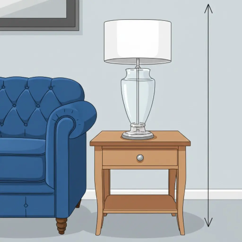 reading lamp table lampshade