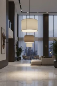 cylinder hotel lobby